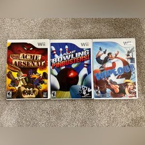 Nintendo Wii 3 miscellaneous games